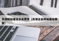 天津网站建设企业费用（天津企业网站建站模板）